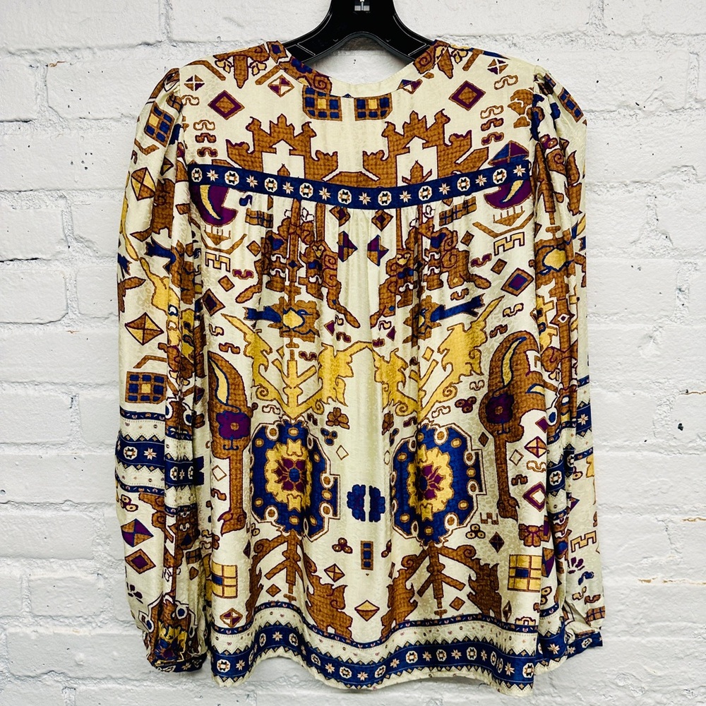 Ba&sh VARONE Printed Blouse - Picture 2 of 5